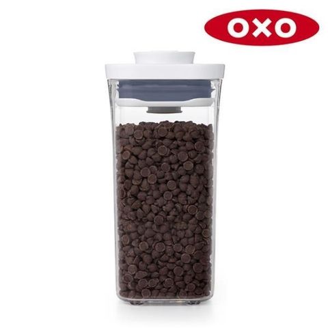 【南紡購物中心】 OXO POP小正方按壓保鮮盒0.5L 2入
