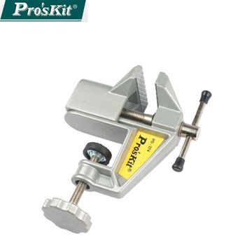 【南紡購物中心】 ProsKit 寶工 迷你工作鉗台(最大開口40mm,寬度60mm) PD-374
