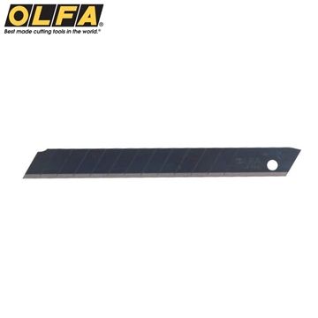 OLFA 【南紡購物中心】 日本折斷式刀片ASBB-10超銳利黑刃美工刀片美工刀替刃日本替刃通用型刀片黑刃刀片折刃刀片