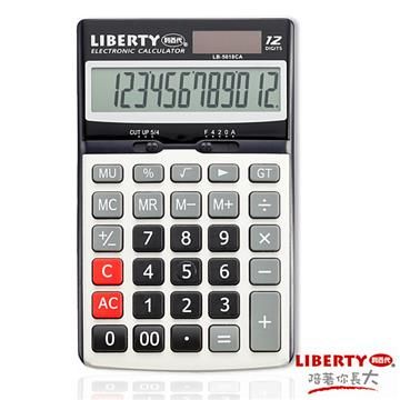 LIBERTY 利百代 【南紡購物中心】 數大為美-中型計算機-銀