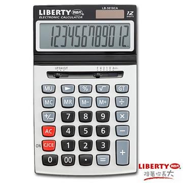 LIBERTY 利百代 【南紡購物中心】 數藝術-中型可調視窗計算機-銀