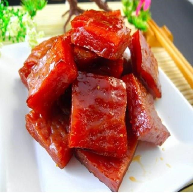 味味屋 傳統純手工現烤肉干系列-特厚爆漿蜜汁方塊肉干90g