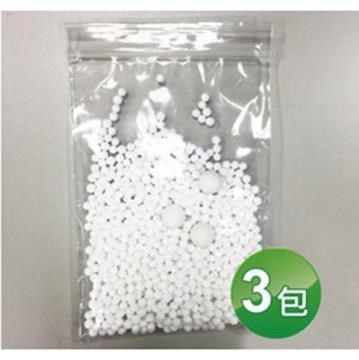 Water More 【南紡購物中心】 SGS認證 二代日本進口亞硫酸鈣除氯SPA省水蓮蓬頭專用替換過濾球(3包入) 此為配件專用賣場 非一般無認證礦石過濾球