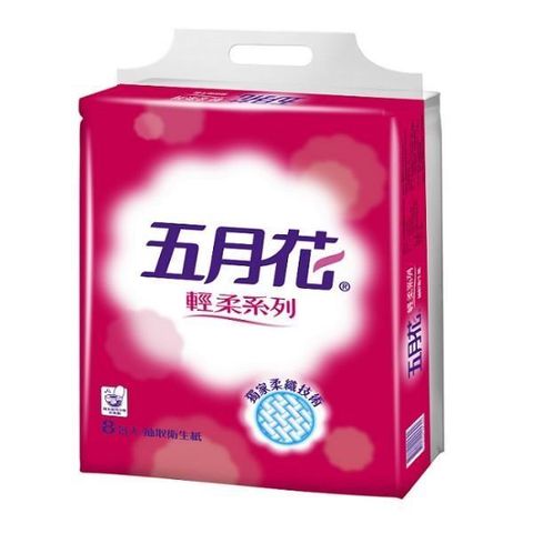 【南紡購物中心】 五月花 輕柔抽取式衛生紙110抽x8包x6袋