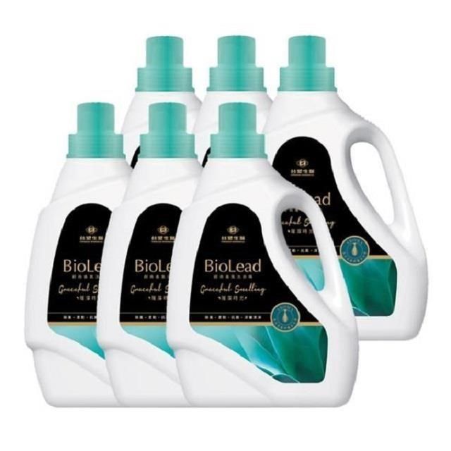 Dr's Formula 台塑生醫 【南紡購物中心】 BioLead經典香氛洗衣精 璀璨時光2kg(6瓶)