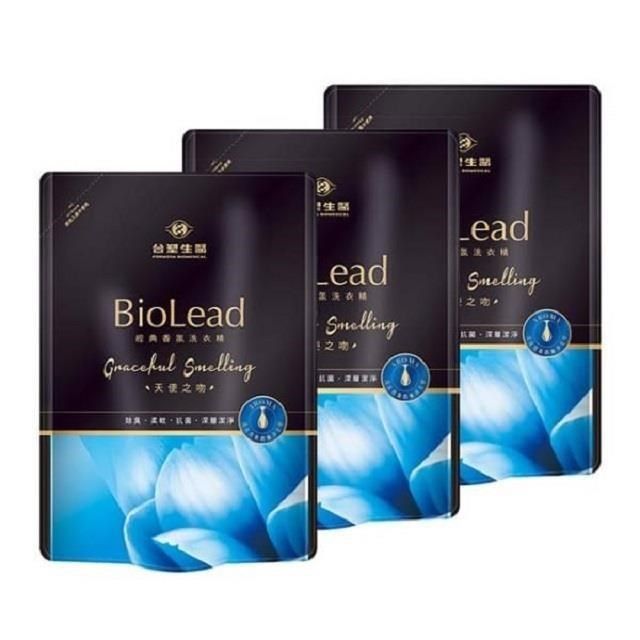 Dr's Formula 台塑生醫 【南紡購物中心】 BioLead經典香氛洗衣精補充包 天使之吻1.8kg(3包)