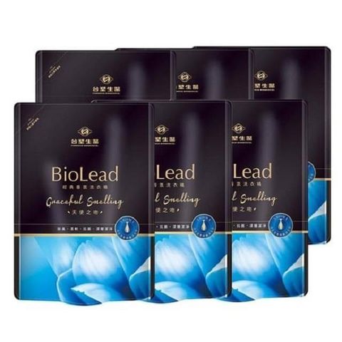 Dr's Formula 台塑生醫 【南紡購物中心】 BioLead經典香氛洗衣精補充包 天使之吻1.8kg(6包)