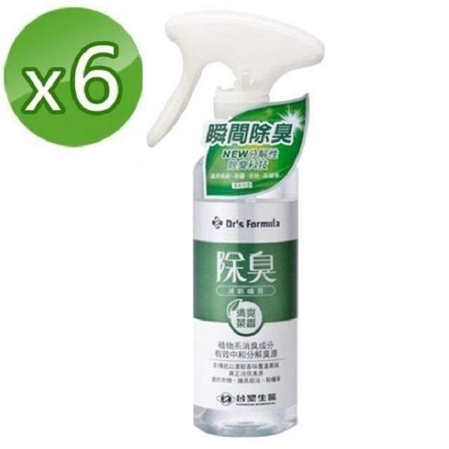Dr's Formula 台塑生醫 【南紡購物中心】 除臭清新噴霧(清爽茶香)255g(6入)