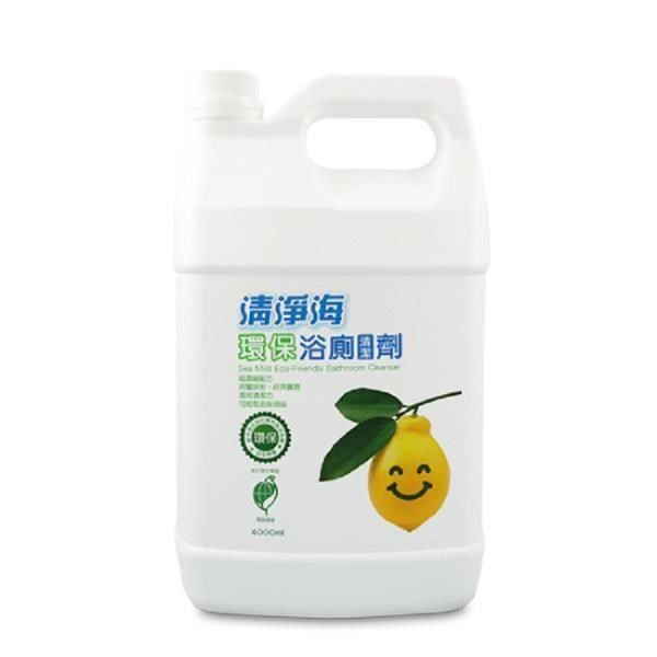 清淨海 【南紡購物中心】  環保浴廁清潔劑4000ml*4入