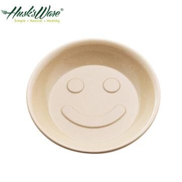 【南紡購物中心】 【美國Husk’s ware】稻殼天然無毒環保兒童微笑餐盤