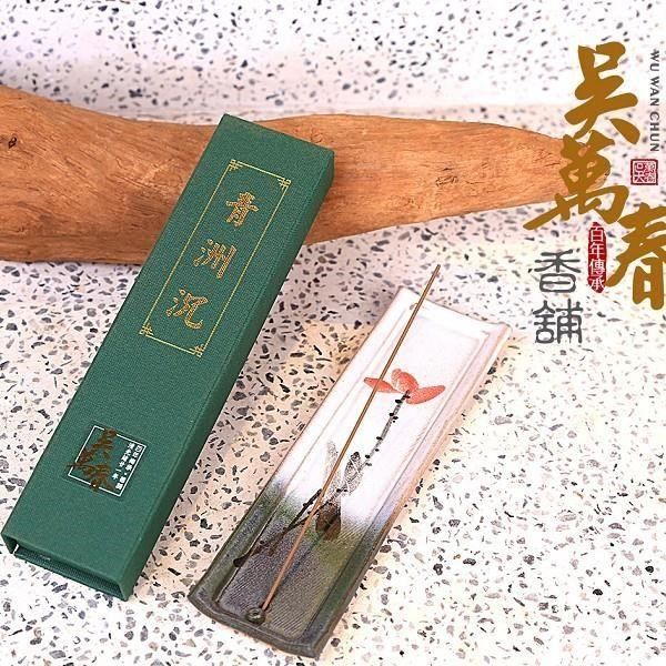  【南紡購物中心】 【百年傳承吳萬春香舖】江月(7吋/75g/盒) 臥香 天然原料 無任何化學添加物 淨化空氣 養生 府城百年香舖 台灣製造