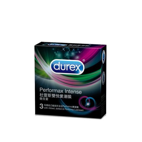 Durex杜蕾斯-雙悅愛潮裝保 險 套(3入)