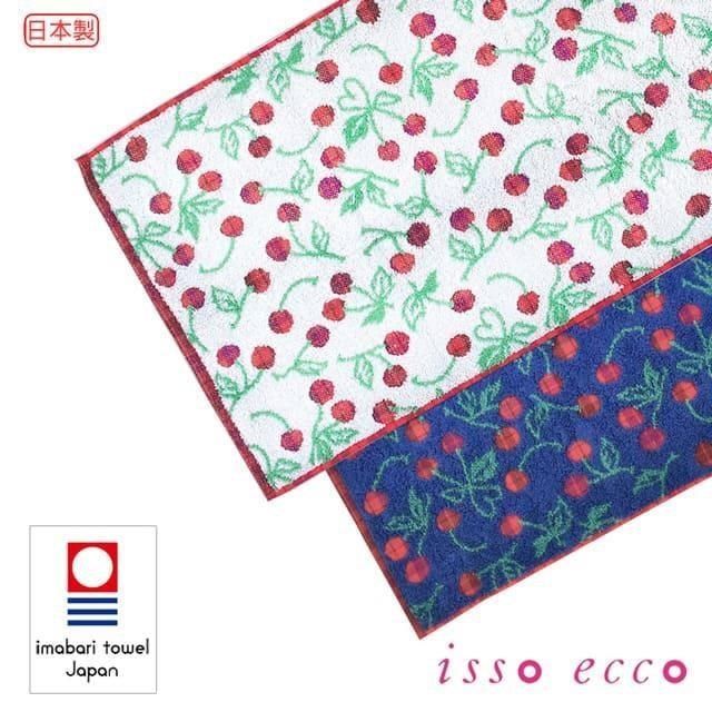 croissant 科羅沙 【南紡購物中心】 日本ISSO ECCO今治(imabari towel)無撚櫻桃毛巾 33*80cm