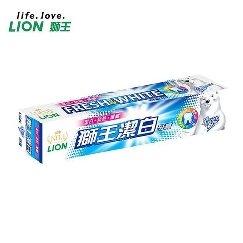 【南紡購物中心】 【獅王】★獅王 潔白牙膏-超涼 200g★