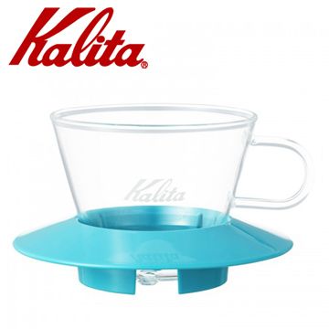 Kalita 【南紡購物中心】  155系列蛋糕型玻璃濾杯(薄荷綠)  #05063