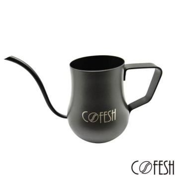 COFESH 【南紡購物中心】  典雅黑手沖壺600ml VKA-60-B&nbsp;