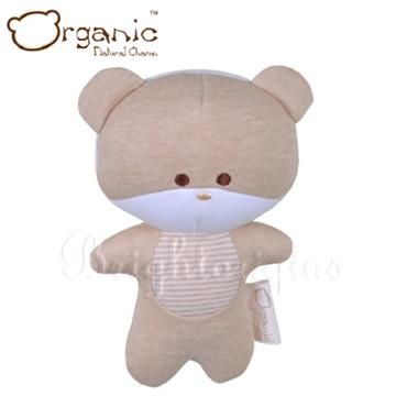 【南紡購物中心】 加拿大 Organic 有機棉嬰兒玩具-啾咪安撫娃娃(小熊)