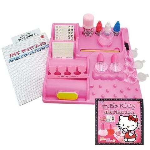 Hello Kitty 【南紡購物中心】 科學玩具_KITTY創意美甲DIY樂鋪_WS061H&nbsp;