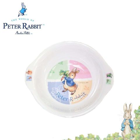 【南紡購物中心】 【Croissant科羅沙】Peter Rabbit 比得兔美耐皿有耳湯碗6.5吋 24A