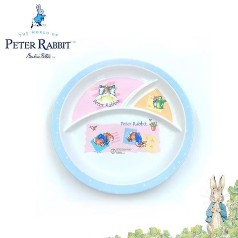 【南紡購物中心】 【Croissant科羅沙】Peter Rabbit 比得兔美耐皿餐盤10吋 T3383