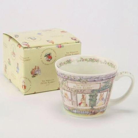 【Croissant科羅沙】Peter Rabbit~ 經典比得兔 PI 大馬克杯（花窗）