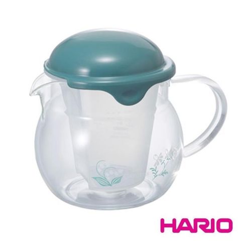 【南紡購物中心】 HARIO KIRARA蛋型綠色茶壺 / CHY-36-TQG