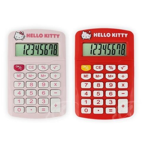 【南紡購物中心】 E-MORE Sanrio迷你系列-Hello Kitty 8位數計算機 KT-8