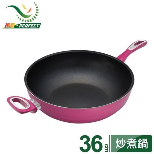 PERFECT 理想 【南紡購物中心】 品味日式不沾炒煮鍋36cm-台灣製造 