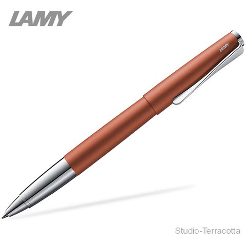 《 Lamy Studio 演藝家 限定色 陶瓦紅 鋼珠筆 》 德國 LAMY*366