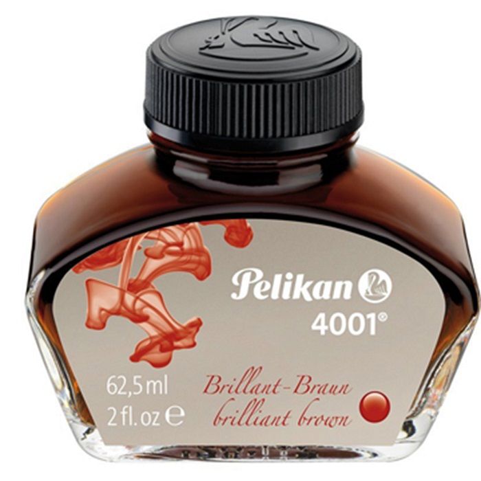 Pelikan 百利金  4001 Brilliant Brown咖啡鋼筆墨水