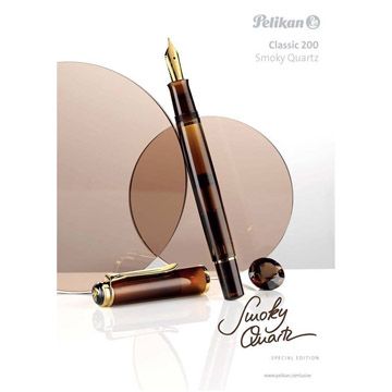 Pelikan 百利金  M200 Smoky Quartz 煙晶 墨水禮盒組  德國