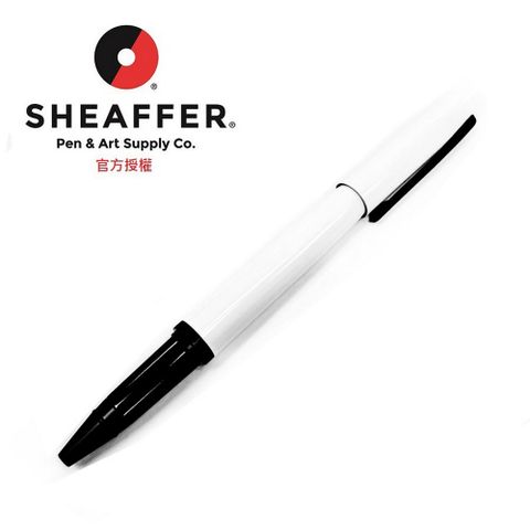 SHEAFFER VFM 鋼珠筆–光澤白亮漆 E1942551