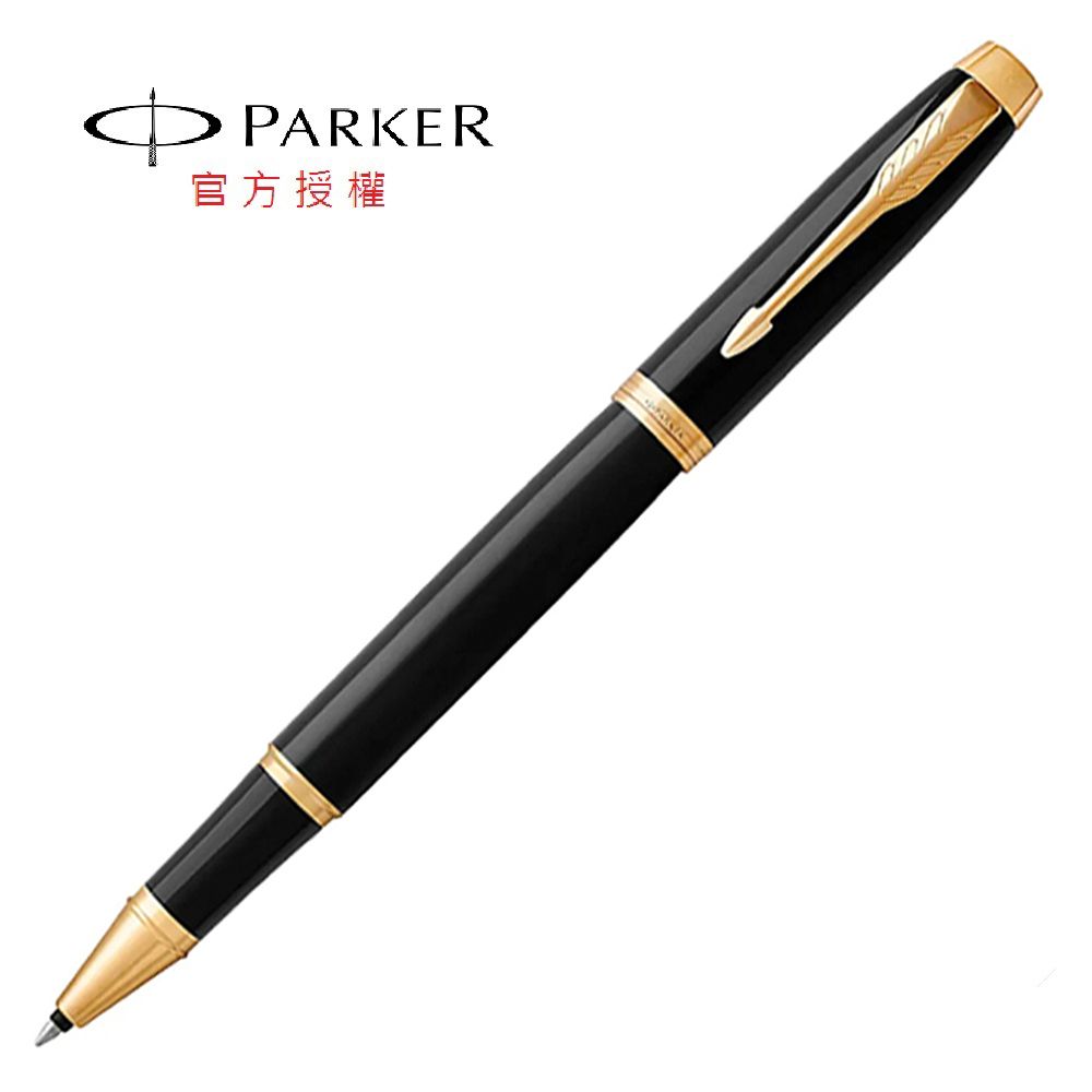 PARKER 派克 新經典 麗雅黑金夾鋼珠筆