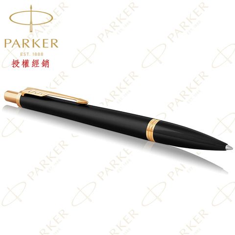 PARKER 派克 新紳士霧黑金夾 原子筆