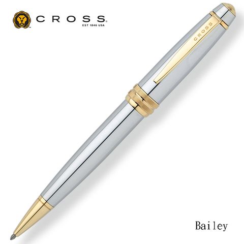 CROSS 貝禮系列 金鉻 原子筆美國 高仕 買筆送筆芯