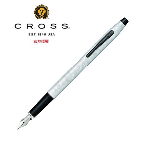 CROSS 經典世紀系列啞鉻蝕刻鑽石圖騰鋼筆 AT0086-124
