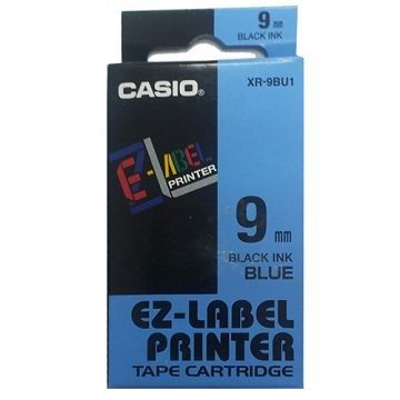 CASIO 卡西歐 【共有9色】標籤機專用色帶-9mm-XR-9BU1
