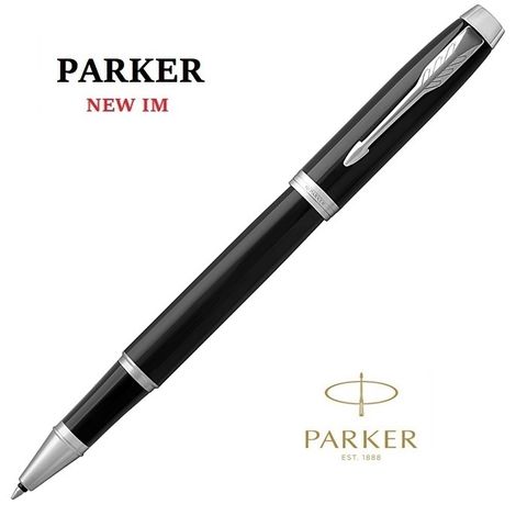 PARKER 派克NEW IM麗黑白夾鋼珠筆