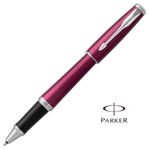 PARKER 派克 紳士酒紅系列白夾鋼珠筆