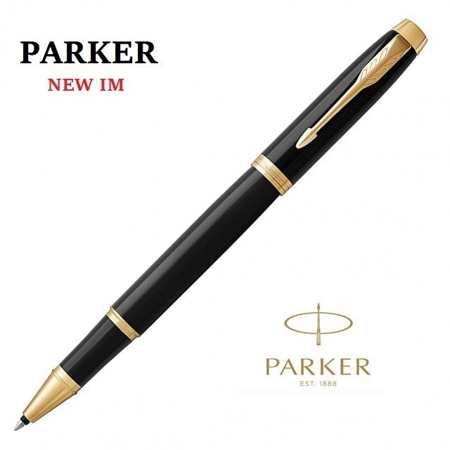 PARKER 派克  NEW IM麗黑金鋼珠筆