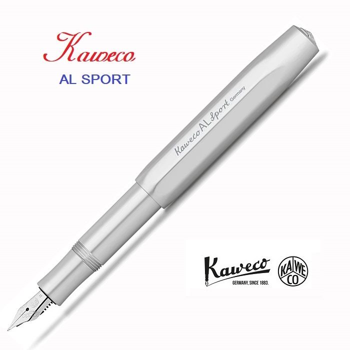 Kaweco 德國 AL SPORT系列純鋁鋼筆*銀白