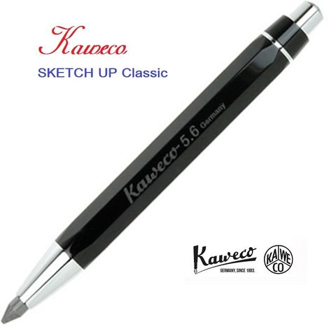 KAWECO Sketch Up Classic 專業素描用自動鉛筆白夾*5.6mm