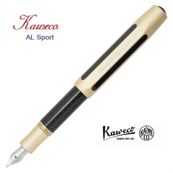 Kaweco  AC SPORT 系列香檳金鋼筆