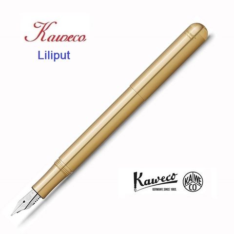 Kaweco 德國 Liliput 利利普 手帳型 黃銅 平滑鋼筆