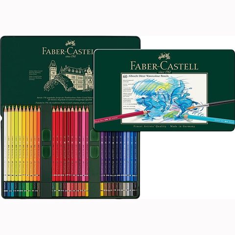 Faber-Castell 輝柏 藝術家級水彩色鉛筆60色*117560