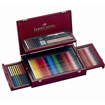 Faber-Castell 輝柏 藝術家級古典木盒典藏組合套裝* 110086