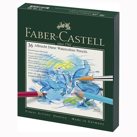 Faber-Castell 輝柏 Faber_Castell藝術家級水彩色鉛筆 36色精裝版* 117538