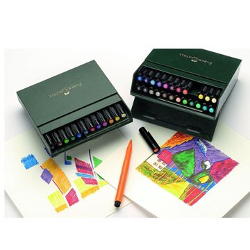 Faber-Castell 輝柏 Faber_Castell藝術筆24色精裝版 * 167147