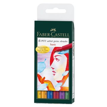 Faber-Castell 輝柏 Faber_Castell PITT軟毛筆頭藝術筆*167103