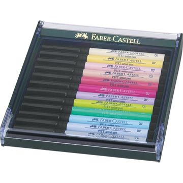 Faber-Castell 輝柏 Faber_Castell藝術筆份彩色系12支入*267420